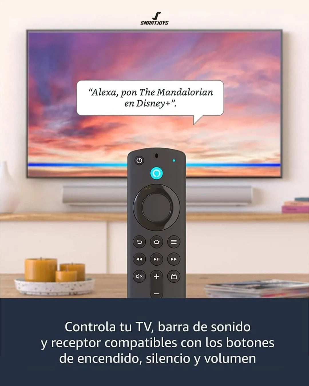 Fire Stick TV + Canales 12000 Nacional e Inter + Control Smart+ Alexa Voz Comando + Garantia