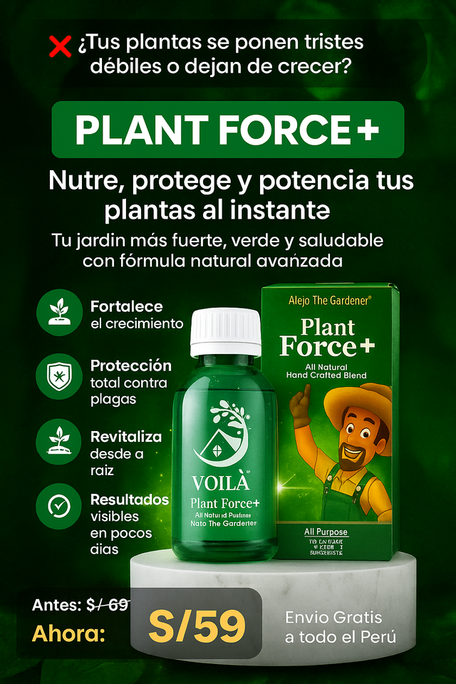 Plant Force Orgánico - Producto Magistral